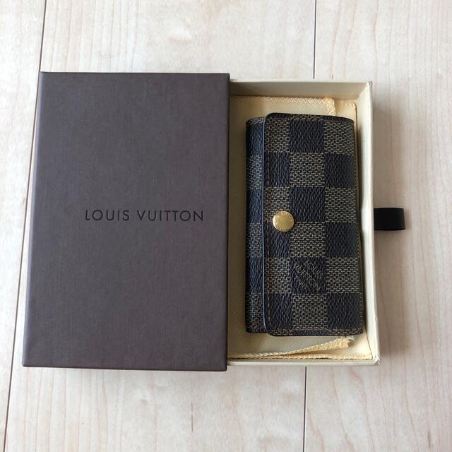 LOUIS VUITTON(ルイヴィトン)の【中古】ルイヴィトン  ダミエ　キーケース　4連 メンズのファッション小物(キーケース)の商品写真