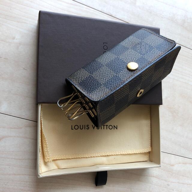 LOUIS VUITTON(ルイヴィトン)の【中古】ルイヴィトン  ダミエ　キーケース　4連 メンズのファッション小物(キーケース)の商品写真