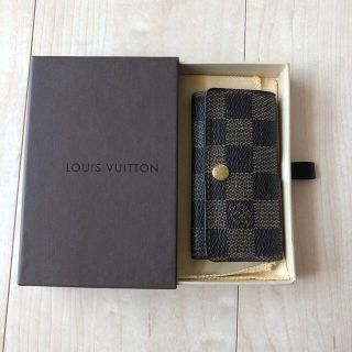 ルイヴィトン(LOUIS VUITTON)の【中古】ルイヴィトン  ダミエ　キーケース　4連(キーケース)