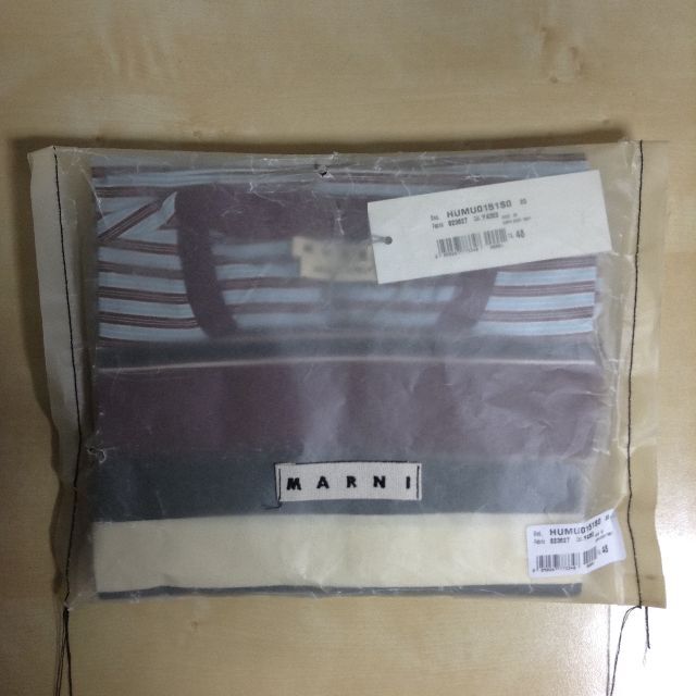 Marni(マルニ)の新品 48 20aw MARNI ボーダーパックT Tシャツ 2086 メンズのトップス(Tシャツ/カットソー(半袖/袖なし))の商品写真