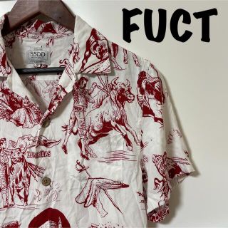 FUCT - FUCT SSDD ファクト 半袖シャツ アロハシャツ 総柄 S 美品