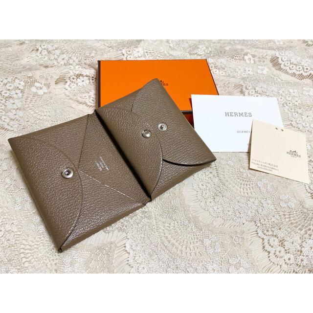 人気新品 Hermes - 未使用 エルメス カルヴィデュオ カードケース