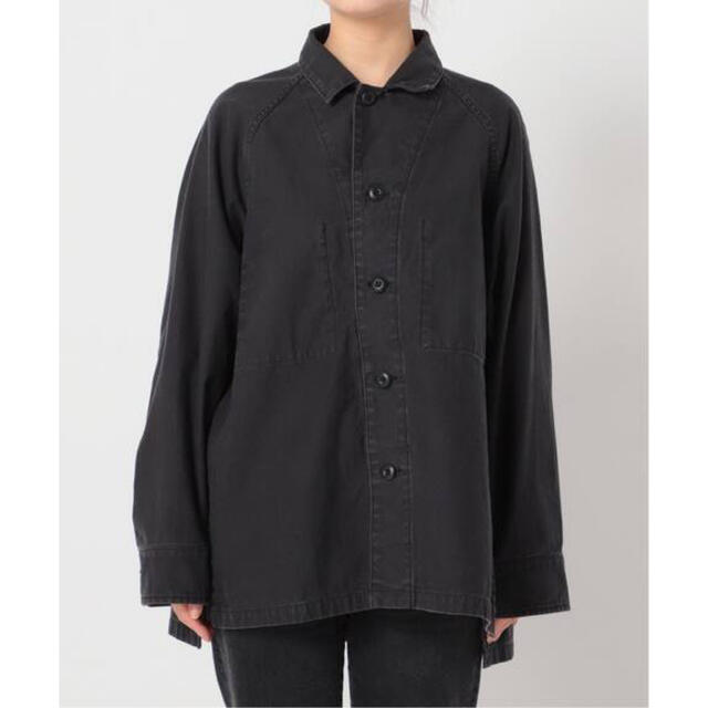 ☆新品☆Plage☆Army シャツジャケット☆ブラック☆38☆ その他 ☆新品☆Plage☆Army シャツジャケット☆ブラック☆38☆ その他