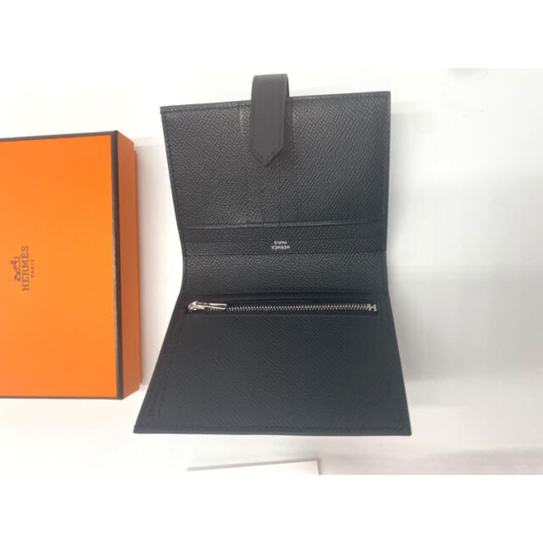 Hermes(エルメス)の最短当日発送・SO BLACK モノクローム ベアンコンパクト メンズのファッション小物(折り財布)の商品写真