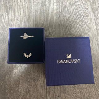 スワロフスキー(SWAROVSKI)のスワロフスキー　指輪　シルバー　送料無料　(リング(指輪))