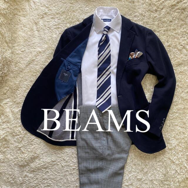 beams 46 M位　テーラードジャケット　ビジネス　ビジカジ　ジャケパン