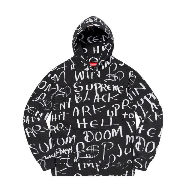 supreme black Ark Hooded Sweatshirt