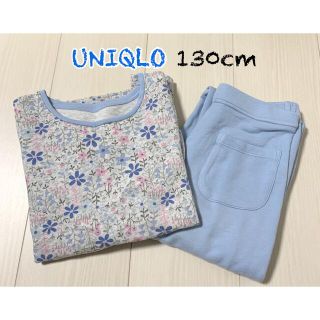 ユニクロ(UNIQLO)のUNIQLO ユニクロパジャマ  女の子 130cm(パジャマ)