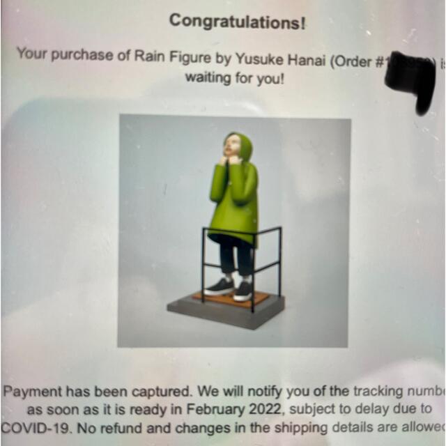 Rain Figure YUSUKE HANAI 花井祐介 DDT当選品の通販 by Rain Figure YUSUKE HANAI 花井祐介 DDT当選品の通販 by