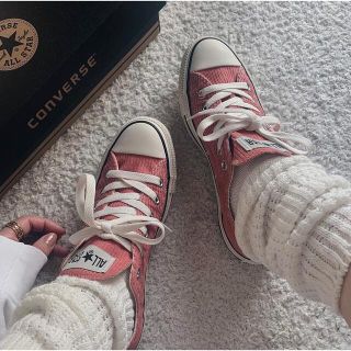 新品converse ピンク　(スニーカー)