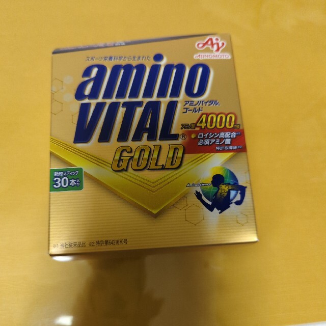味の素(アジノモト)のアミノバイタルゴールド 30本入り1箱 食品/飲料/酒の健康食品(アミノ酸)の商品写真