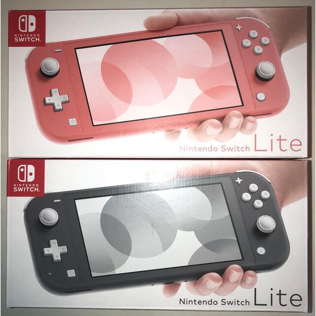 新品・未使用》Nintendo Switch Lite グレー & ピンクの通販 by パル