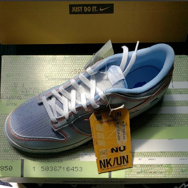29cm UNION×NIKE DANK LOW ARGON ナイキ×ユニオン-