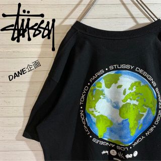 ステューシー(STUSSY)の【STUSSY】ステューシー メキシコ製 希少デザイン バックプリント Tシャツ(Tシャツ/カットソー(半袖/袖なし))