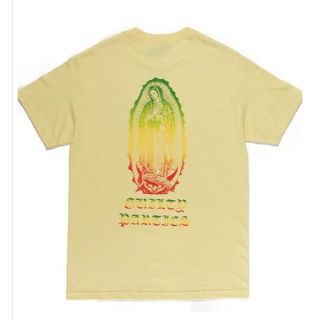 ワコマリア(WACKO MARIA)のWACKO MARIA CREW NECK T-SHIRT 黄色 Sサイズ 新品(Tシャツ/カットソー(半袖/袖なし))