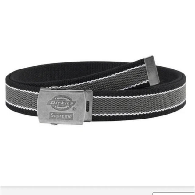 supreme dickies stripe webbing belt 黒