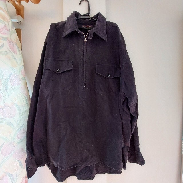 RRL - 90s 初期 三ツ星タグ RRL シャモアクロス プルオーバーシャツの