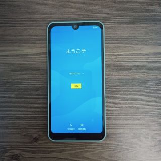 アクオス(AQUOS)の新品同様　SHARP AQUOS wish SHG06オリーブグリーン(スマートフォン本体)