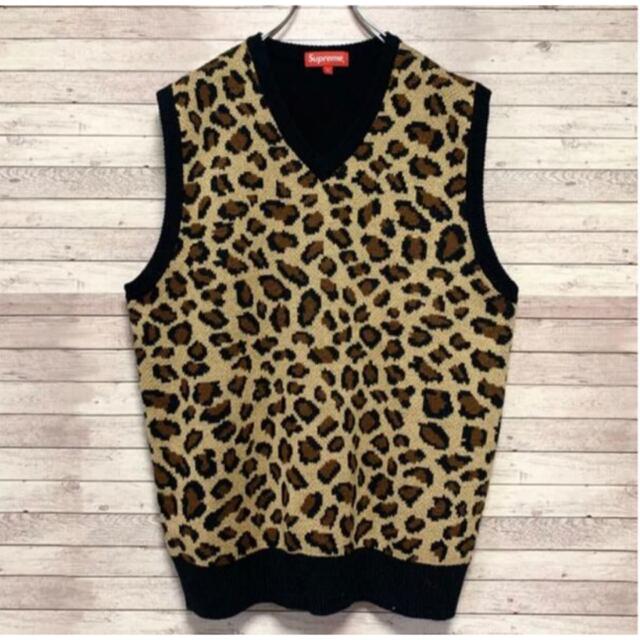 豊富な】 Supreme - 激レア 16ss supreme Leopard vest Lサイズの通販 ...