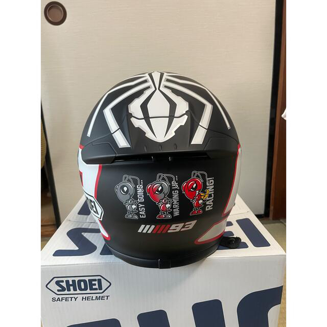 SHOEI Z-7 マルケスブラックアント　Mサイズ