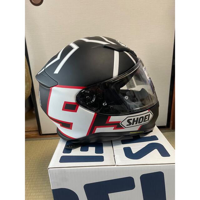 SHOEI Z-7 マルケスブラックアント Mサイズ | vrealitybolivia.com