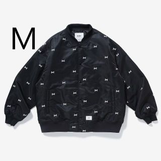 ダブルタップス(W)taps)の黒　Mサイズ　22SS TEAM / JACKET / NYLON(ナイロンジャケット)