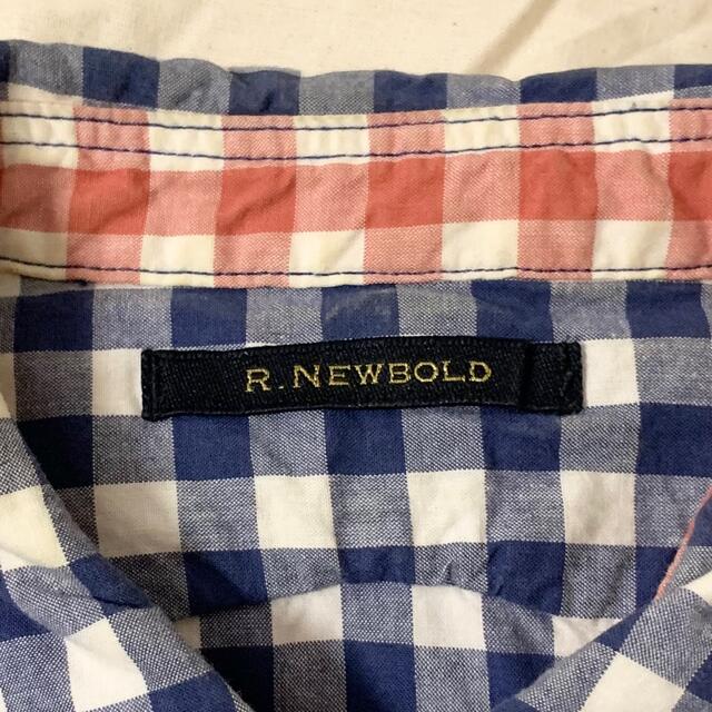 R.NEWBOLD(アールニューボールド)のR.Newbold(UK)ビンテージギンガムウエスタンシャツ メンズのトップス(シャツ)の商品写真