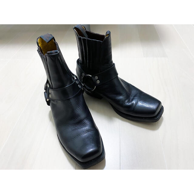 【希少】vintage western boots リングブーツ スクエアトゥブーツ