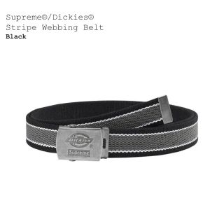 Supreme Dickies Stripe Webbing Belt (ベルト)