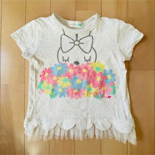 ニットプランナー(KP)の90cm【KP(ニットプランナー)うさぎちゃんTシャツ】中古品(Tシャツ/カットソー)