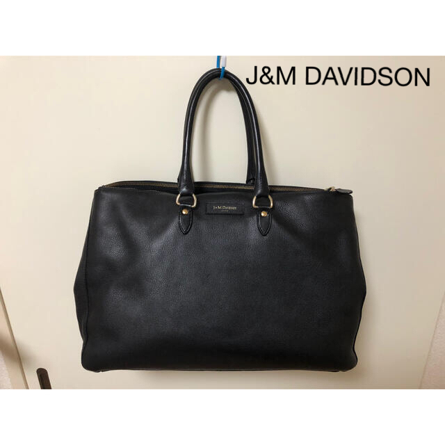 J&M DAVIDSON トート　ブラック　美品