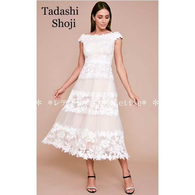 TADASHI SHOJI - ご専用☆新品☆タダシTADASHI☆リーフ刺繍レース