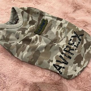 アヴィレックス(AVIREX)のAVIREX アビレックス　Tシャツ　犬服　迷彩　sサイズ　ミリタリー(犬)