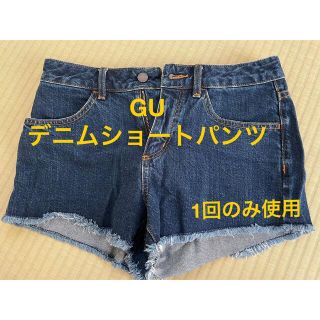 ジーユー(GU)の【GU】デニムショートパンツJN(ショートパンツ)