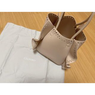 CELFORD - セルフォード レーザーカットハンドバッグ 新品未使用の通販 ...