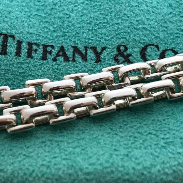 Tiffany & Co. - Tiffany レクタングルチェーン ネックレス希少 Tiffany & Co. - Tiffany レクタングルチェーン ネックレス希少