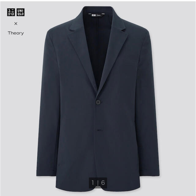 theory(セオリー)のUNIQLO ユニクロ セオリー　テーラードジャケット　感動ジャケット　メンズ メンズのジャケット/アウター(テーラードジャケット)の商品写真