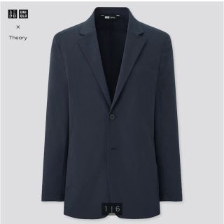 セオリー(theory)のUNIQLO ユニクロ セオリー　テーラードジャケット　感動ジャケット　メンズ(テーラードジャケット)