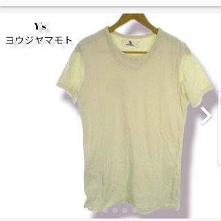 ワイズ(Y's)のY's ヨウジヤマモト コットン シルク混半袖Tシャツ プルオーバー  3 L(Tシャツ(半袖/袖なし))