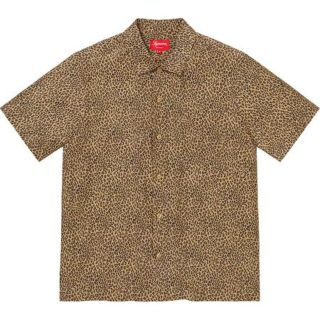 シュプリーム(Supreme)の即完売22SS SUPREME Leopard Silk S/S Shirt L(シャツ)