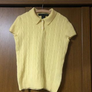 ラルフローレン(Ralph Lauren)の値下げ　ラルフローレン　カシミア100% ポロニット　M(ニット/セーター)