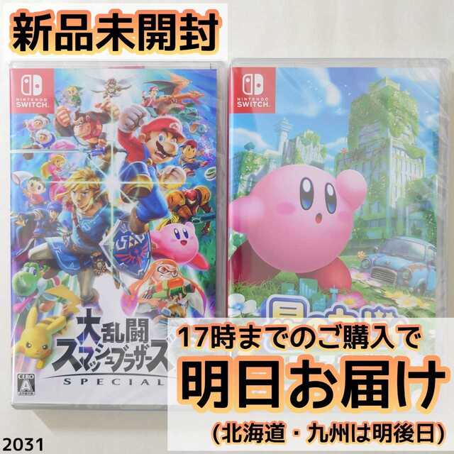 Nintendo Switch ソフト 2本セットエンタメ/ホビー