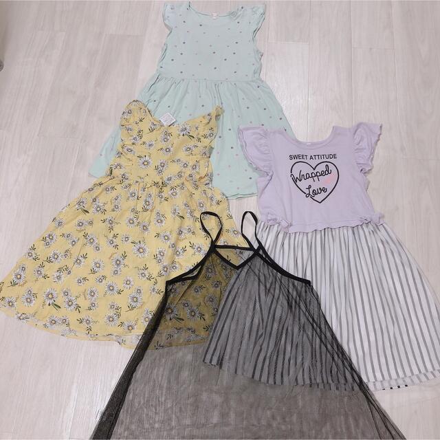 GUなど♡女の子150cm♡160cmまとめ売り♡ キッズ/ベビー/マタニティのキッズ服女の子用(90cm~)(ワンピース)の商品写真