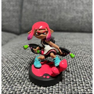 ニンテンドウ(任天堂)のガール 初期化 ネオンピンク スプラトゥーン amiibo アミーボ(ゲームキャラクター)