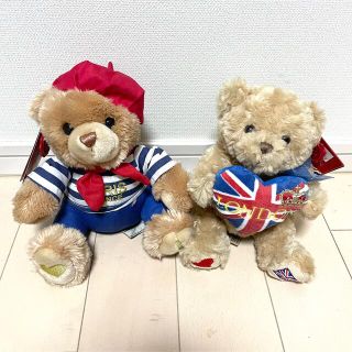 Keel Toys テディベア London Paris タグ付き セット売り(ぬいぐるみ)