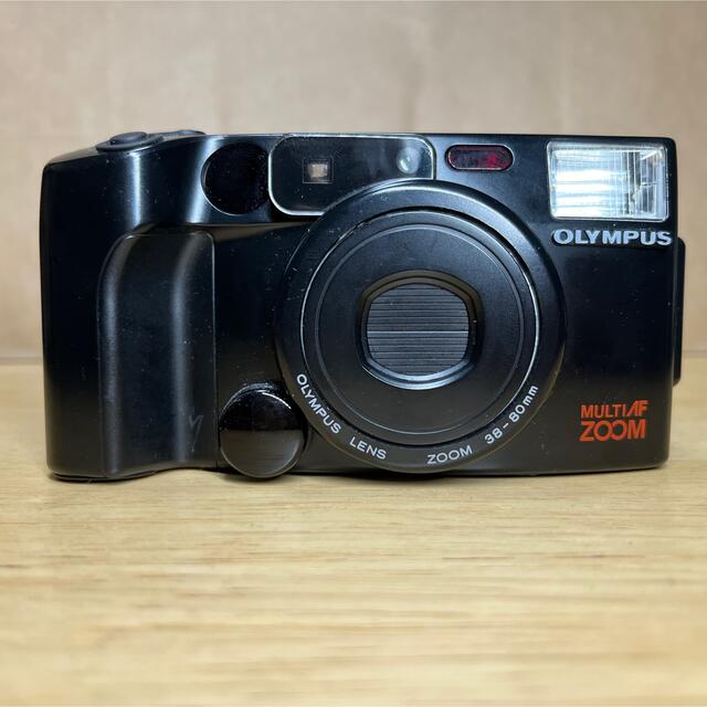 OLYMPUS(オリンパス)のOLYMPUS IZM 200 QUARTZDATE ブラック スマホ/家電/カメラのカメラ(フィルムカメラ)の商品写真