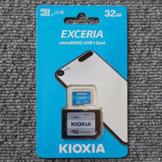 KIOXIA microSDカード 32GB（アダプター付）(その他)