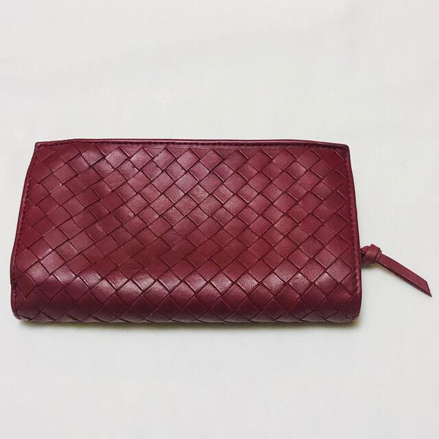 Bottega Veneta(ボッテガヴェネタ)の大幅最終お値下げ 早い者勝ち‼️ ✨美品✨ ボッテガヴェネタ 財布 ボルドー メンズのファッション小物(折り財布)の商品写真