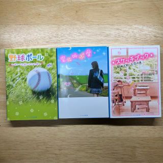 空に叫ぶ愛　野球ボール　＊スケッチブック＊初めて知った恋の色　ケータイ小説文庫(文学/小説)