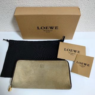 ロエベ(LOEWE)のロエベ アマソナ スエード(財布)